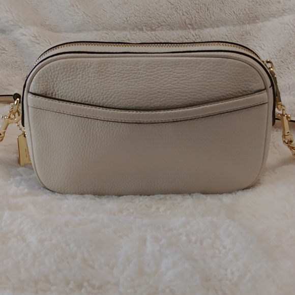 Coach Isla Leather Crossbody Handbag Purse, Chalk - Picture 5 of 11